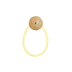 Wall Sconce | Travertine Body & Integrated LED | 32 x 45 cm