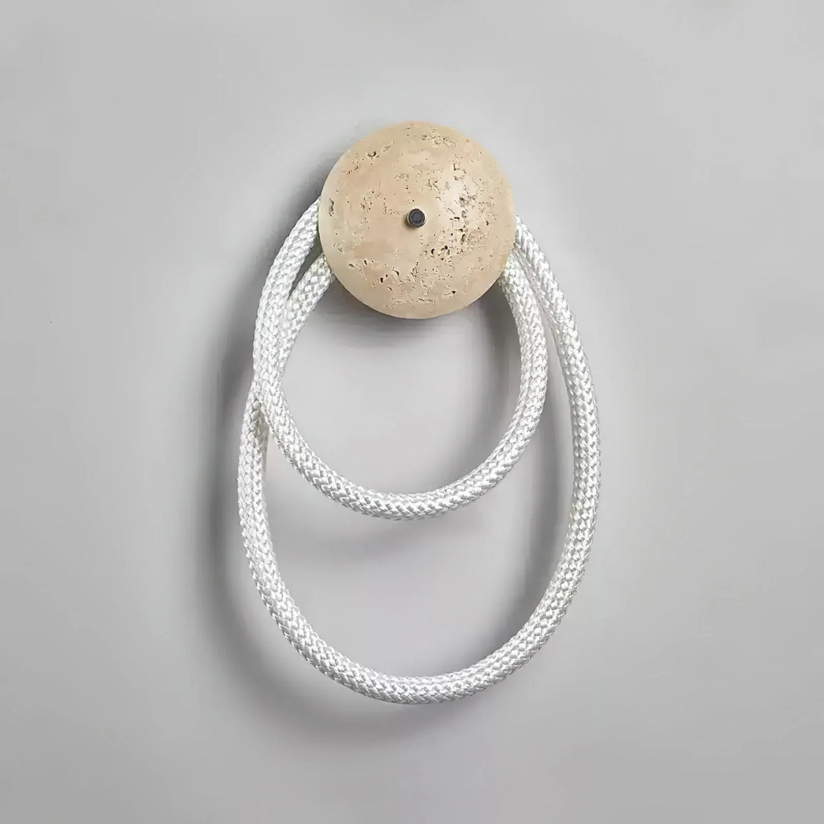 Wall Sconce | Travertine Body & Integrated LED | 32 x 45 cm
