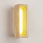 Wall Sconce | Travertine & Integrated LED | 23 cm Height