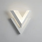 Wall Sconce | V-Shaped Dual-Layer & Energy-Efficient LED | Vertical Or Horizontal Mount