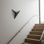Wall Sconce | Triangular Minimalist Design | Metal & Acrylic