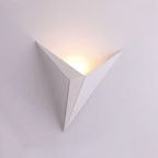 Wall Sconce | Triangular Minimalist Design | Metal & Acrylic