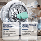 Washing Machine Cleaner Tablets | Deep-Cleaning & Pet Odor Removal