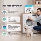 Washing Machine Cleaner Tablets | Deep-Cleaning & Pet Odor Removal