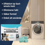 Washing Machine Cleaner Tablets | Deep-Cleaning & Pet Odor Removal
