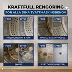 Washing Machine Cleaner Tablets | Deep-Cleaning & Pet Odor Removal