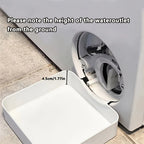 Washing Machine Drain Tray | Low-Profile Water Collection | Fits Most Machines