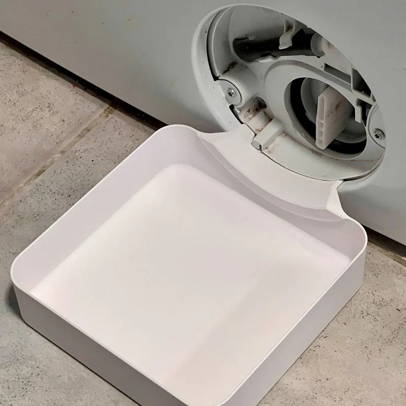Washing Machine Drain Tray | Low-Profile Water Collection | Fits Most Machines