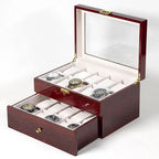 Watch Box | Wooden & Removable Compartments | Customizable Layout