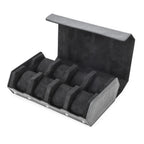 Watch Case | Genuine Leather & Cushioned Slots | 6 or 8 Slots