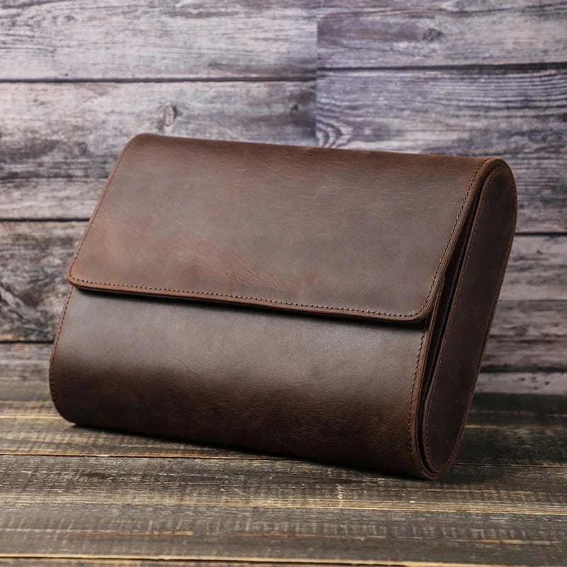 Watch Organizer Box | Genuine Leather & Padded Slots | 6 or 8 Slots