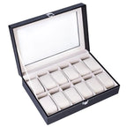 Watch Storage Box | 12 Compartments | Watch & Bracelet Organizer