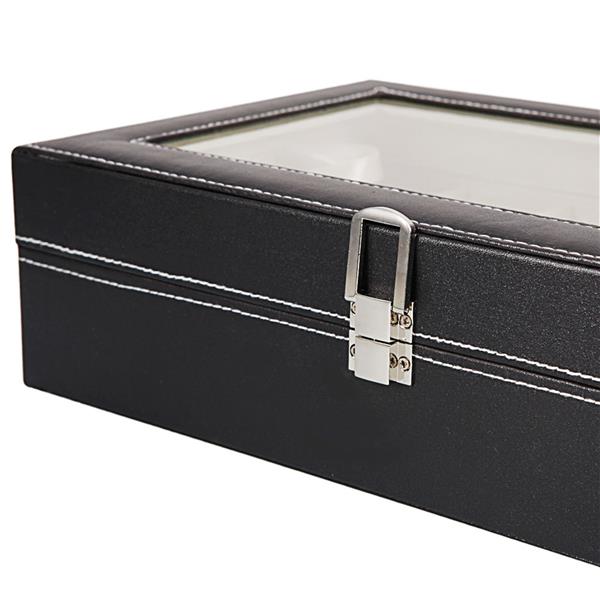 Watch Storage Box | 12 Compartments | Watch & Bracelet Organizer