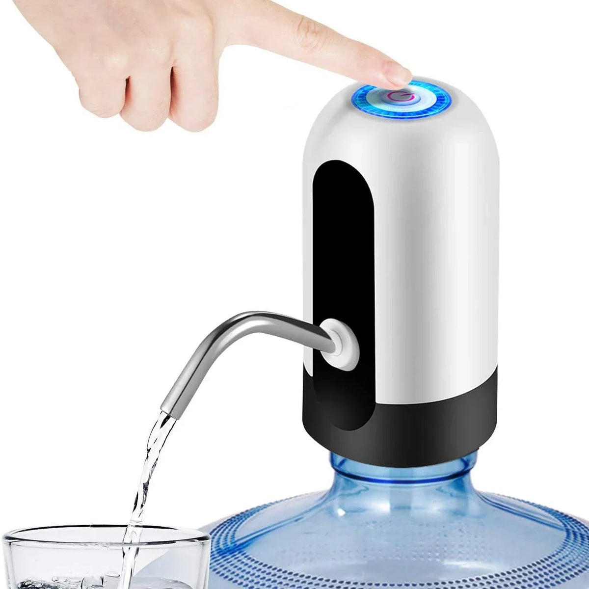 Water Dispenser | Touch Control & USB Rechargeable | 18.9L Bottle Compatible