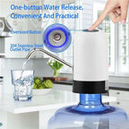 Water Dispenser | Touch Control & USB Rechargeable | 18.9L Bottle Compatible