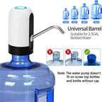 Water Dispenser | Touch Control & USB Rechargeable | 18.9L Bottle Compatible
