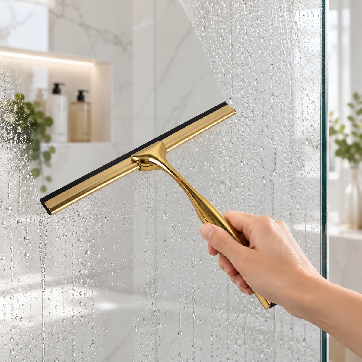 Water Squeegee | Ergonomic Grip & Silicone Blade