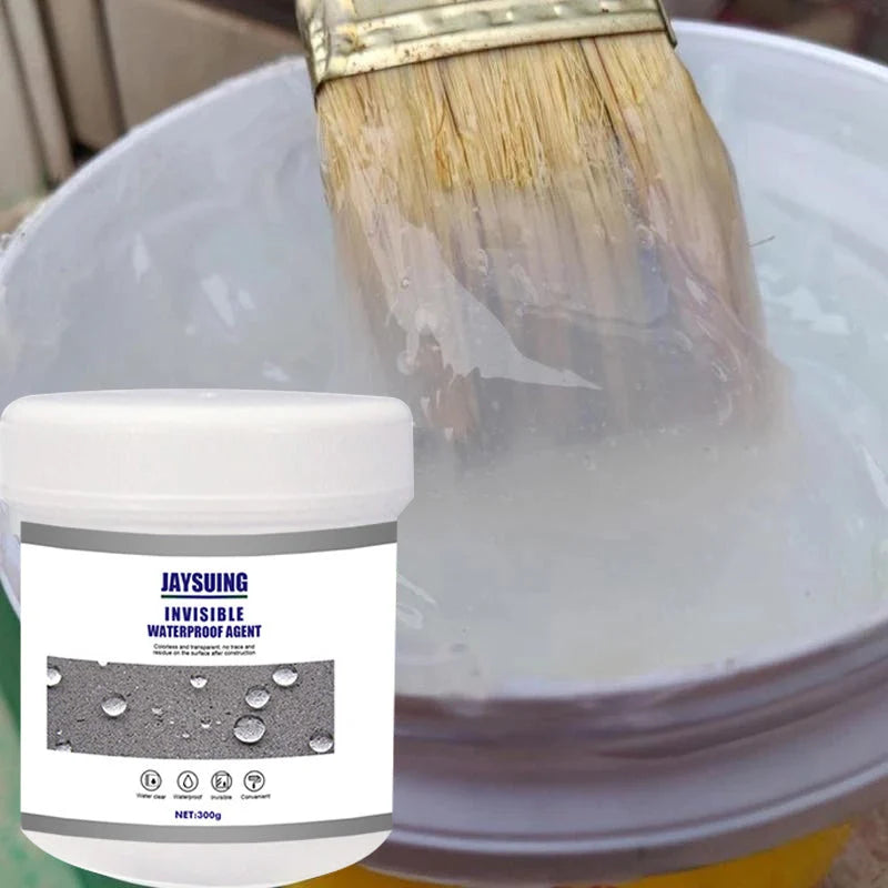 Waterproof Coating | Transparent Non-Yellowing & Long-Lasting | With Brush