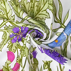 Shower Curtain | Bird & Tree Branch Design | Waterproof Polyester