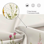 Shower Curtain | Bird & Tree Branch Design | Waterproof Polyester