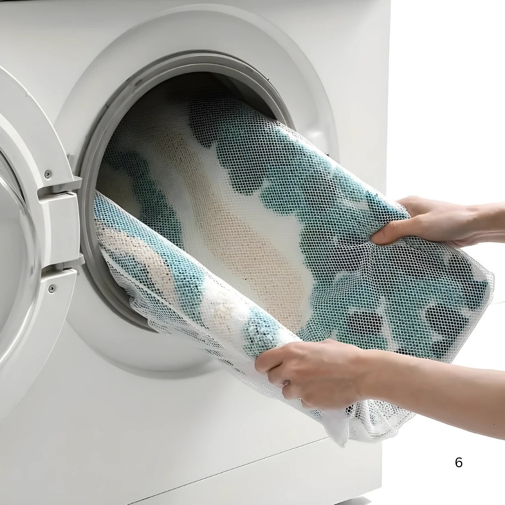 Bath Mat | Absorbent Microfiber & Wave Pattern | Non-Slip Backing