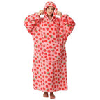 Wearable Blanket Hoodie | Double-Layer Fleece & Sherpa | One Size Fits Most