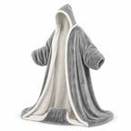 Wearable Heated Blanket | Sherpa-Lined With Heated Hood & Foot Pocket | 8 Heat Settings