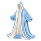 Wearable Heated Blanket | Sherpa-Lined With Heated Hood & Foot Pocket | 8 Heat Settings