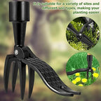 Weed Puller | 4-Claw Root Extractor | Foot Lever