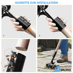 Weed Remover | Roll-And-Go Steel Head & Ergonomic Handle | For Pathways & Edges