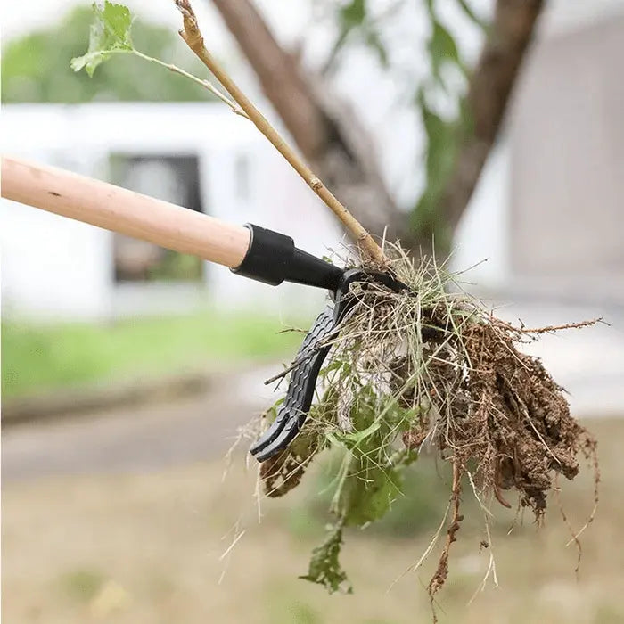 Weed Remover | Four-Claw Foot Pedal | Rust-Resistant Steel