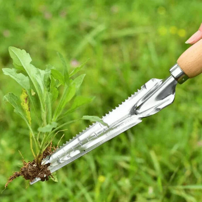 Garden Tool | 5-in-1 Weed, Dig & Prune | Rust-Resistant Steel