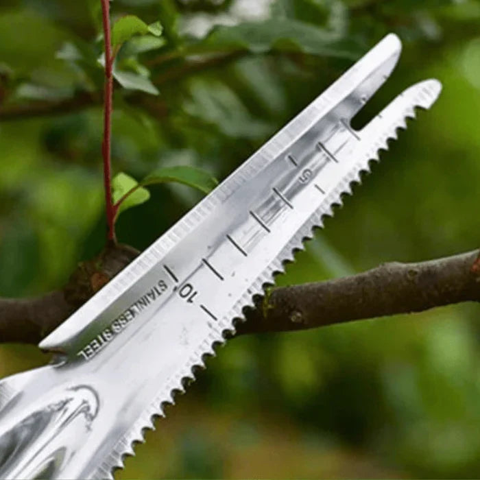 Garden Tool | 5-in-1 Weed, Dig & Prune | Rust-Resistant Steel