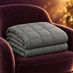Weighted Blanket | Breathable Cotton & Glass Bead Filling | 41 x 60 in