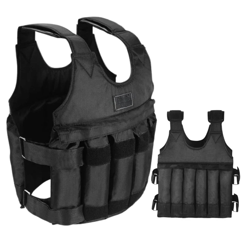 Weighted Vest | Adjustable Straps & 110 lb Capacity