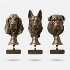 Welcome Bell | Dog Design & Antique Bronze Finish