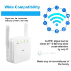 WiFi Range Extender | Dual-Band & Plug-and-Play | Up To 300 m Coverage