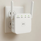 WiFi Range Extender | Dual-Band & Plug-and-Play | Up To 300 m Coverage