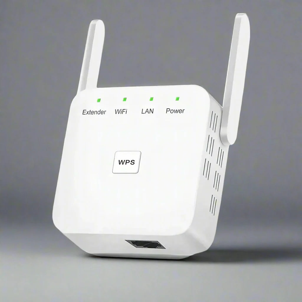 WiFi Range Extender | Dual-Band & Plug-and-Play | Up To 300 m Coverage