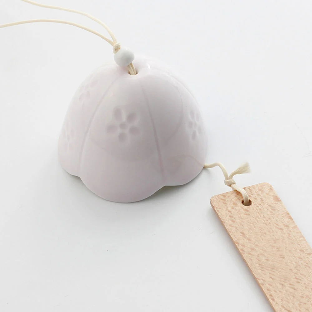 Wind Chime | Ceramic Sakura Design | 6 x 6 cm