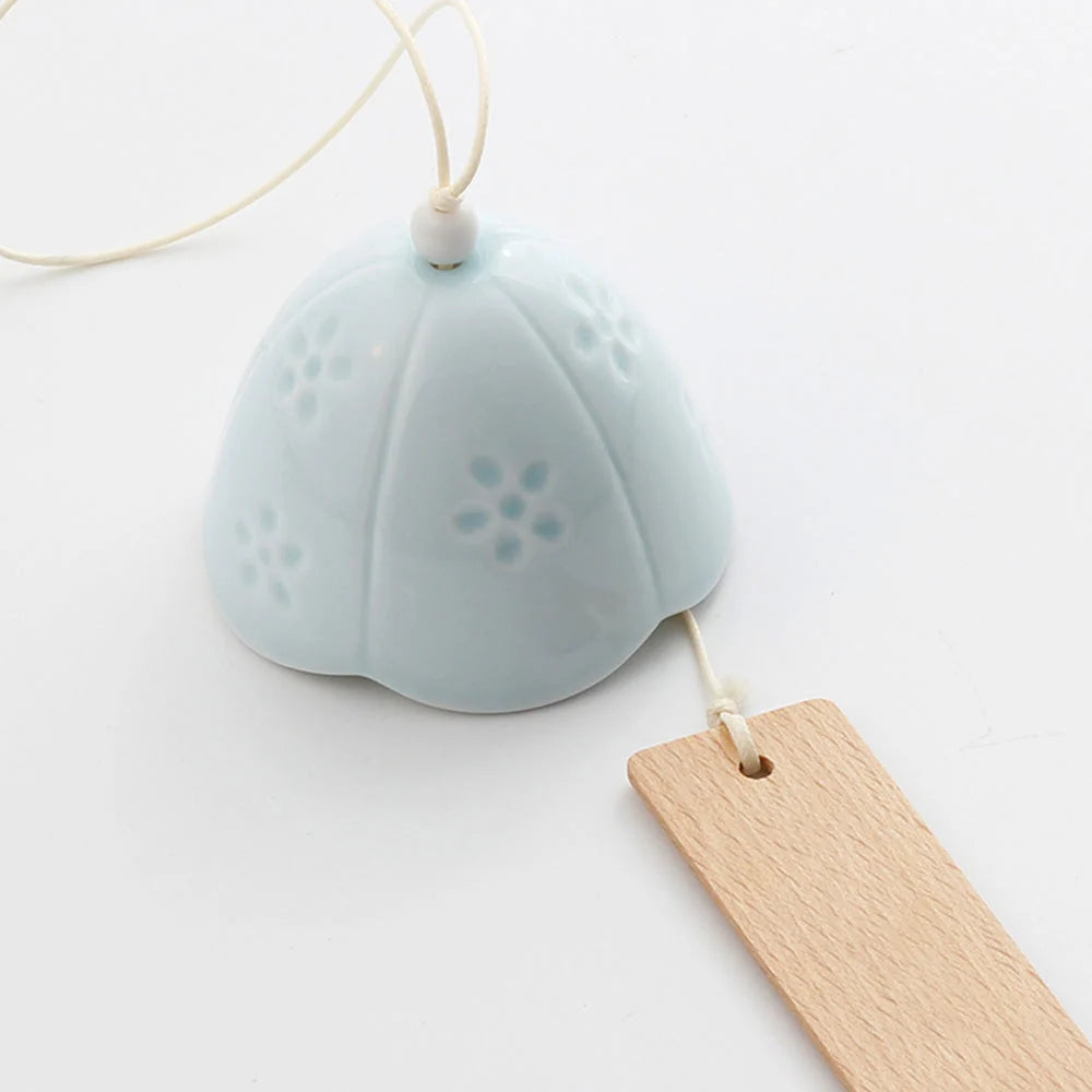 Wind Chime | Ceramic Sakura Design | 6 x 6 cm