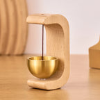 Wind Chime | Magnetic Wooden C-Shaped & Singing Bowl