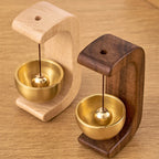 Wind Chime | Magnetic Wooden C-Shaped & Singing Bowl