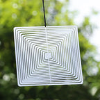 Wind Spinner | Rotating 3D Stainless Steel | 14.5 × 14.5 cm