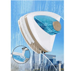 Magnetic Window Cleaner | Cleans Both Sides | Replaceable Sponges