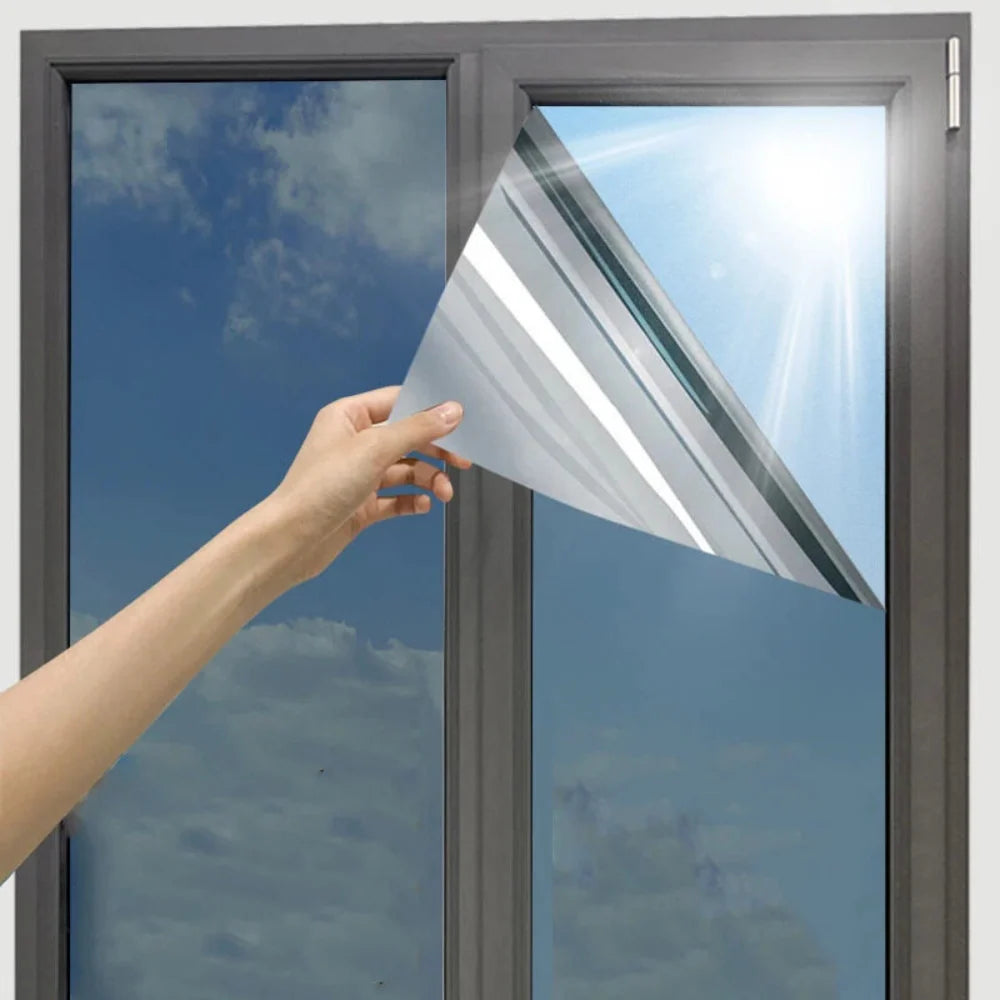 Window Film | Reflective One-Way Privacy | Heat & UV Protection