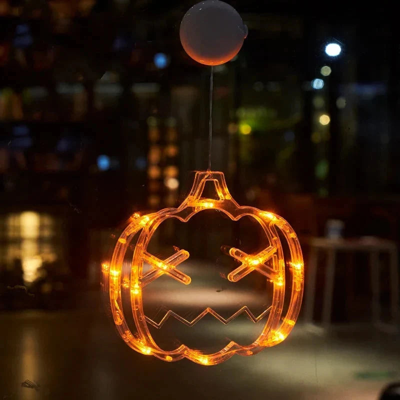 Window Silhouette | Battery-Operated & Warm LED | Multiple Designs