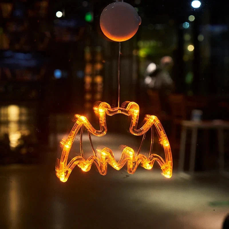 Window Silhouette | Battery-Operated & Warm LED | Multiple Designs
