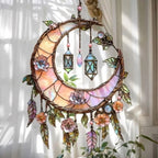 Window Suncatcher | Handcrafted Stained-Glass Resin & Rainbow Effects