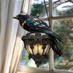 Window & Wall Decoration | Acrylic Gothic Raven Motif | Indoor